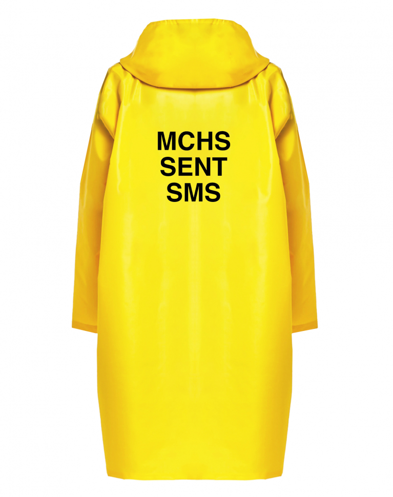 Дождевик  "MCHS SENT SMS"