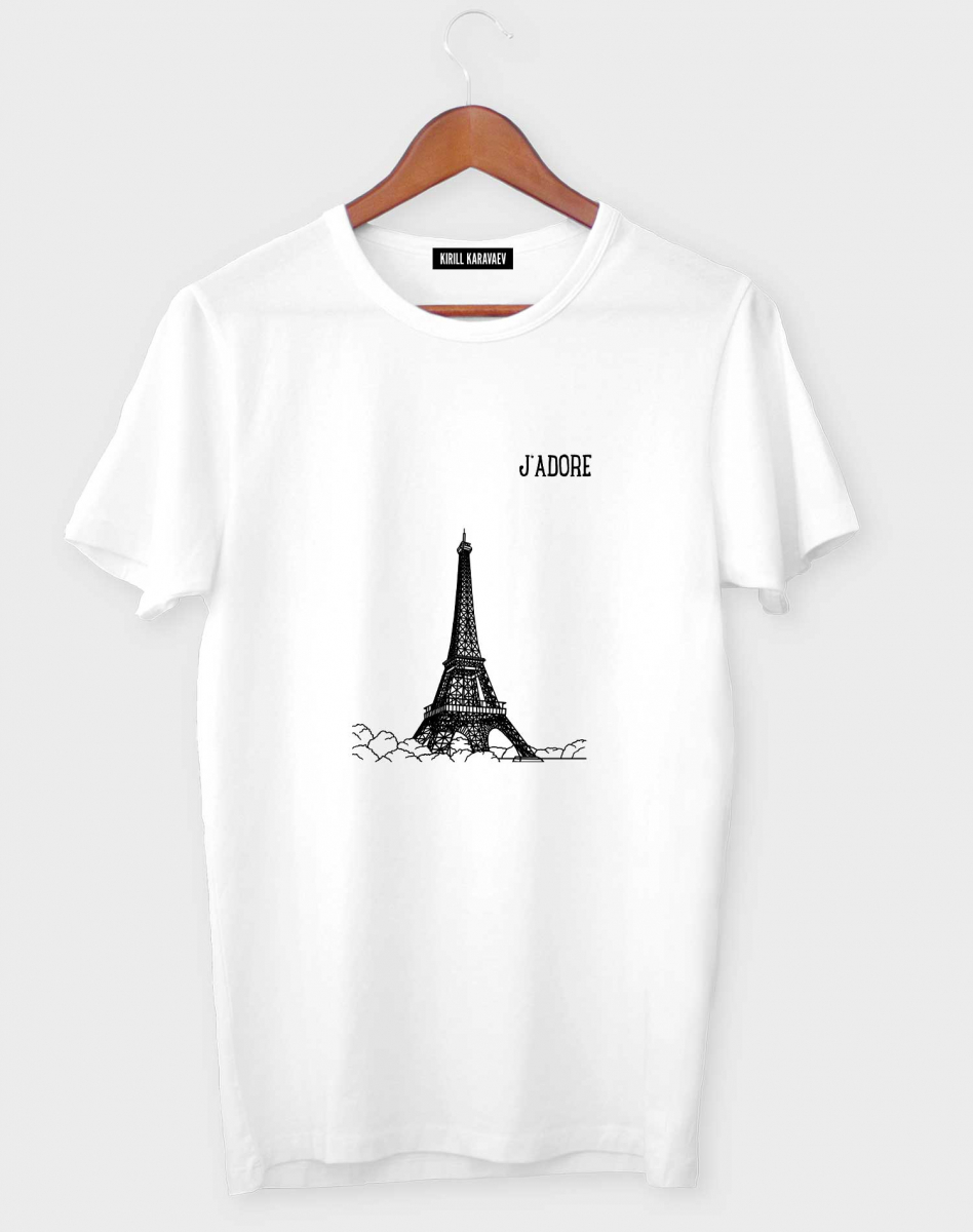 ФУТБОЛКА Paris Eiffel Tower