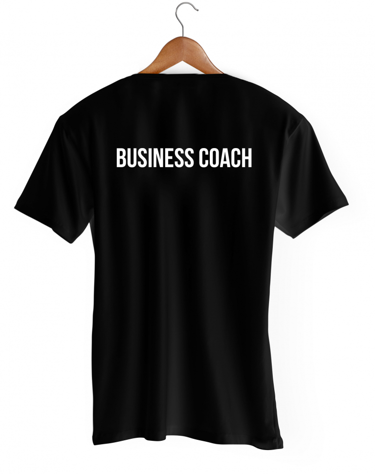 Двусторонняя футболка Business COACH