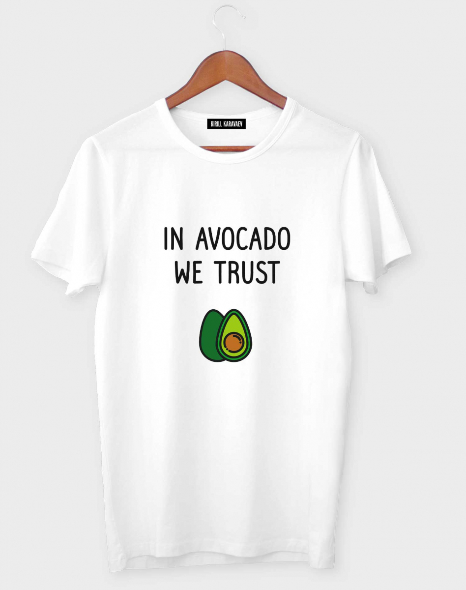 ФУТБОЛКА IN AVOCADO WE TRUST