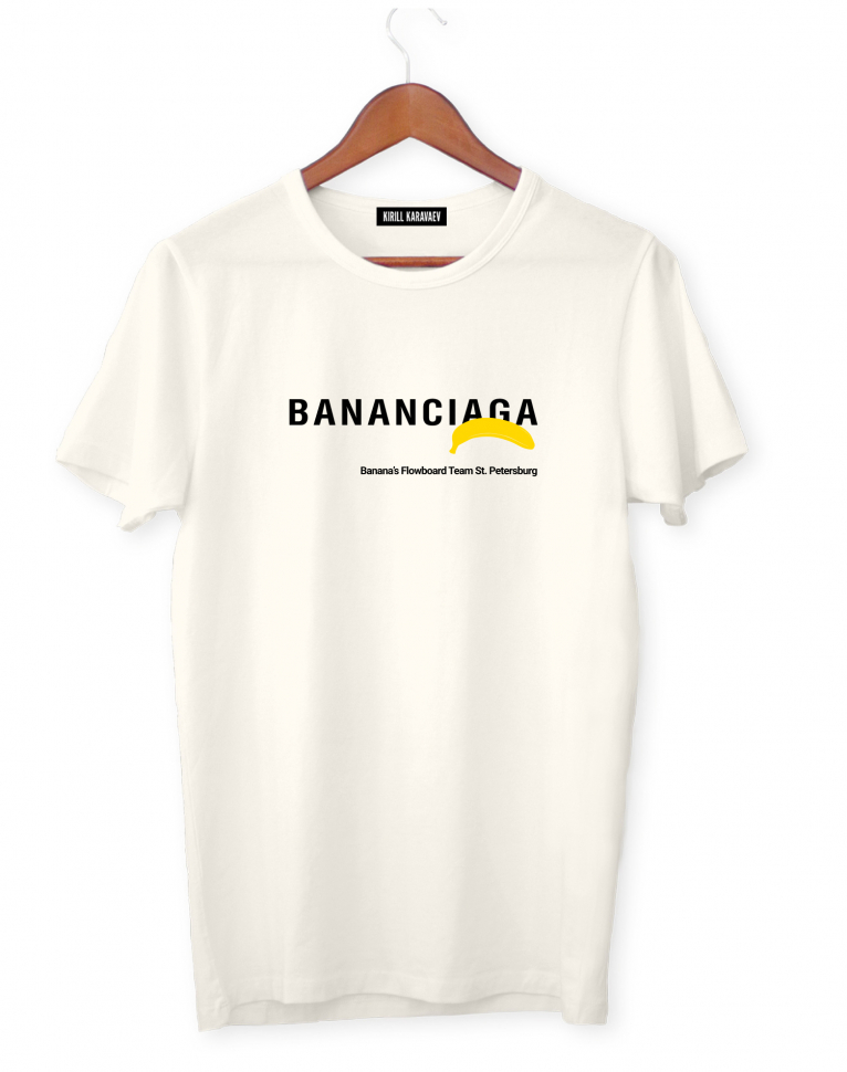 ФУТБОЛКА BANANCIAGA x Banana’s Flowboard Team