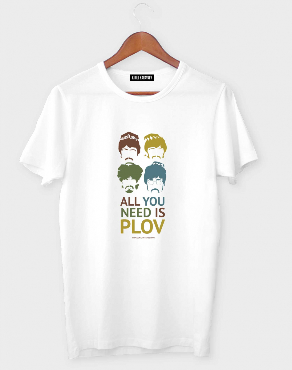 ФУТБОЛКА ALL YOU NEED IS PLOV ФУТБОЛКА ALL YOU NEED IS PLOV