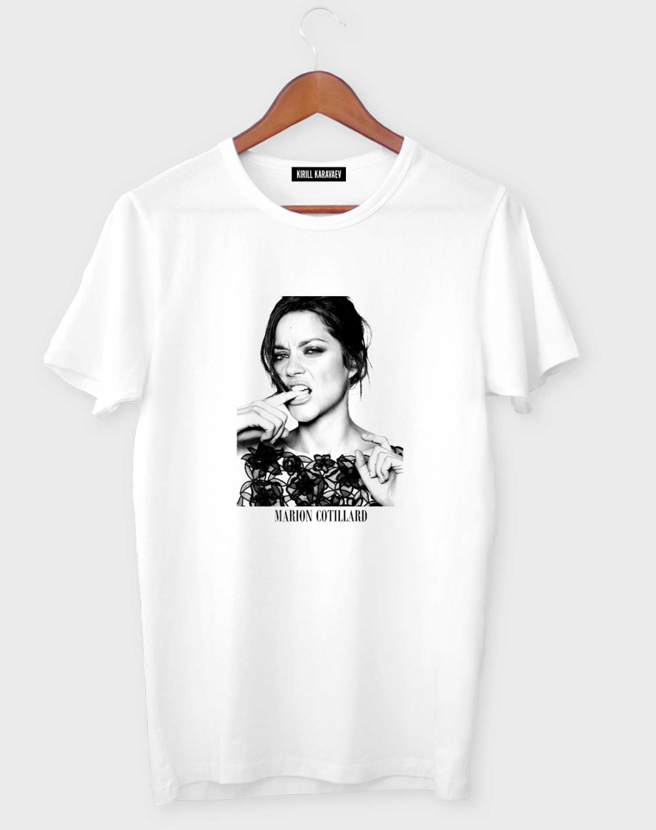ФУТБОЛКА MARION COTILLARD ФУТБОЛКА MARION COTILLARD
