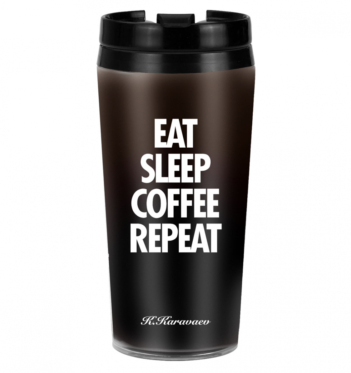 ТЕРМОСТАКАН EAT SLEEP COFFEE REPEAT
