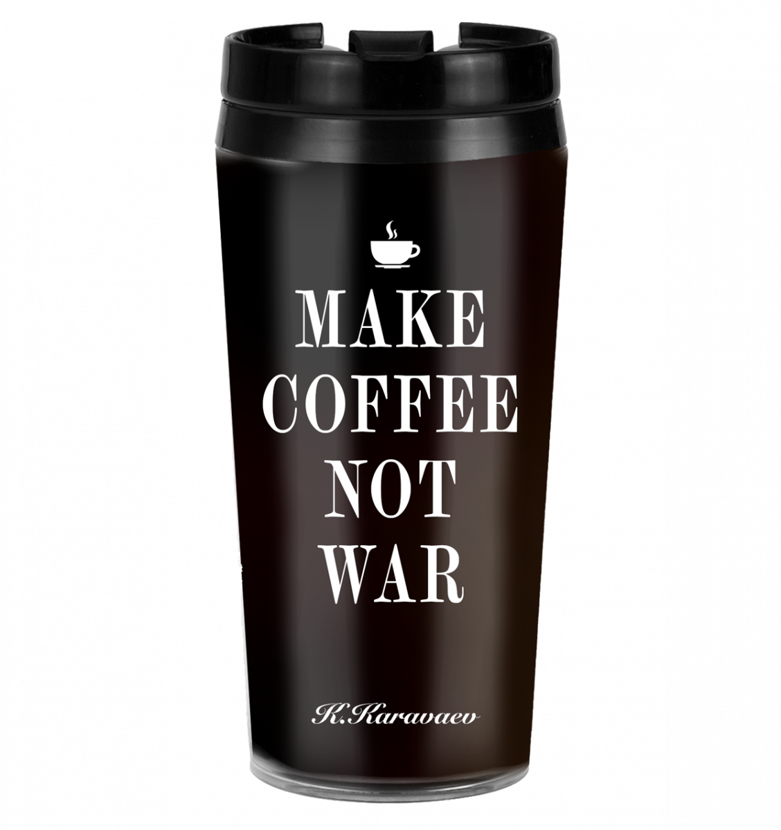 ТЕРМОСТАКАН MAKE COFFE NOT WAR