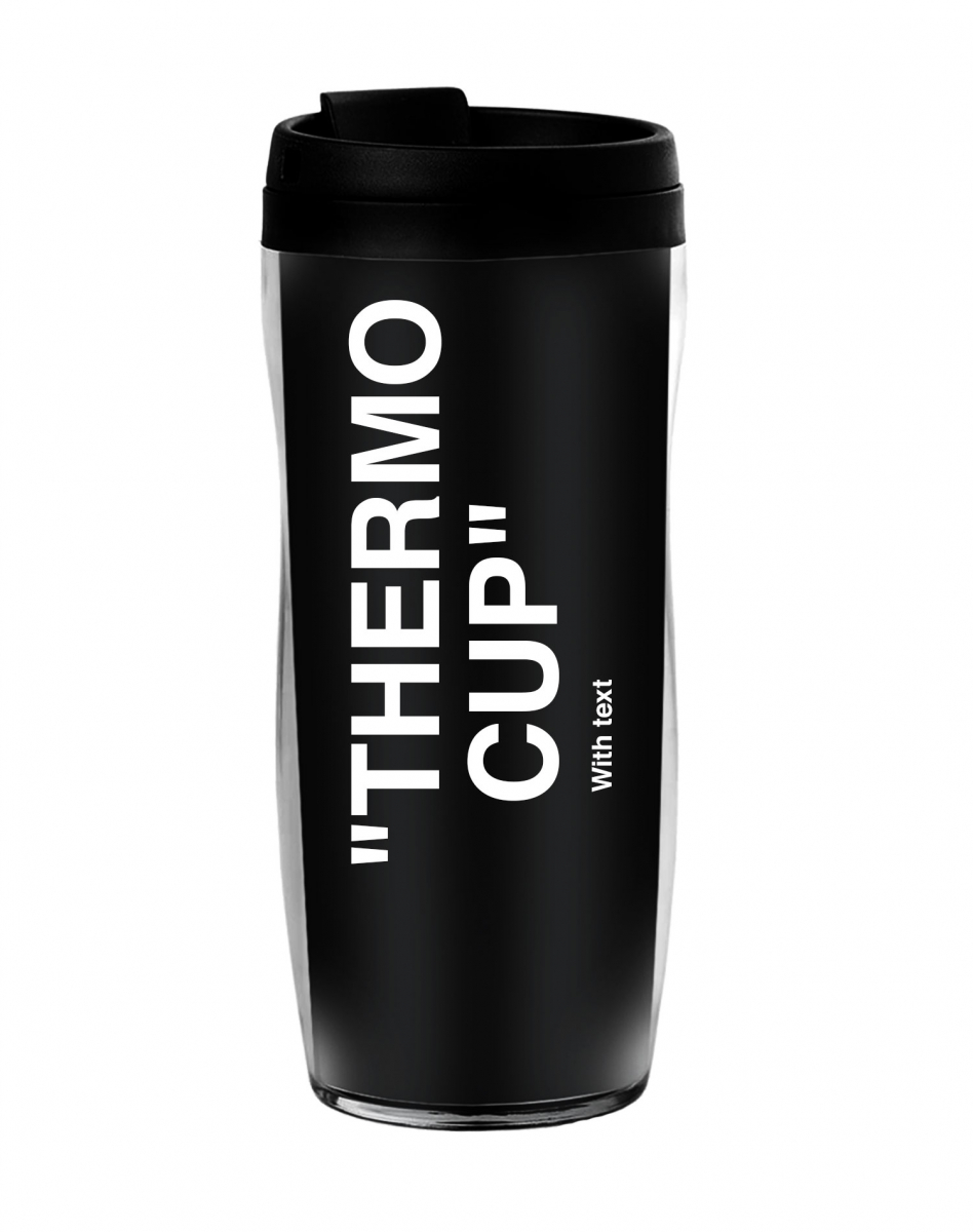ТЕРМОСТАКАН TERMO CUP WITH TEXT