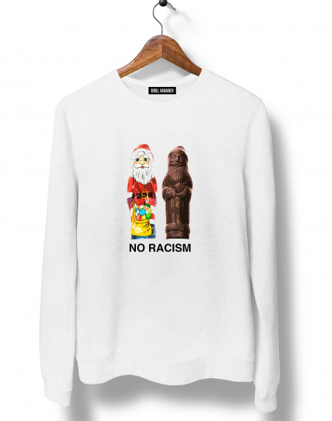 СВИТШОТ НОВОГОДНИЙ "No racism"