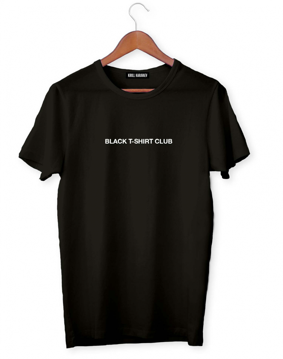 ФУТБОЛКА BLACK T-SHIRT CLUB
